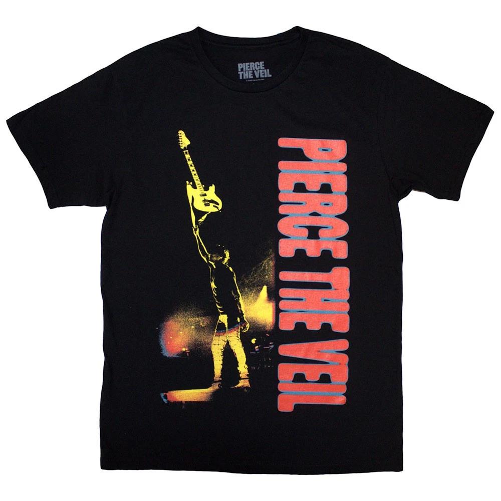 Pierce The Veil Guitar Swing T-Shirt Black New XL