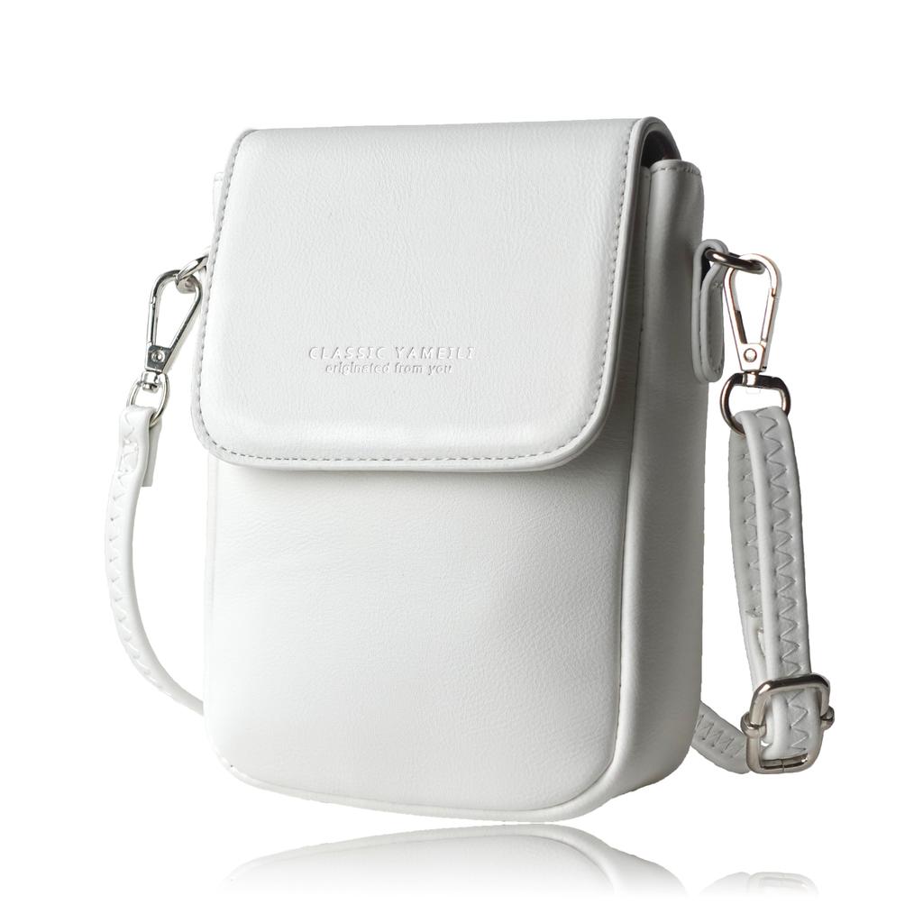 Smartphone Smartphone Shoulder Smartphone Close at Quick White [miz&you] Pouch, Bag, Pouch, Hand, Access,