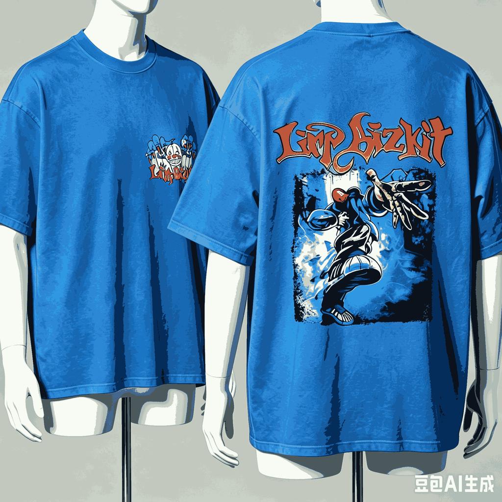 Limp Bizkit For Fan Gift Tshirt Unisex Unisex Harajuku Oversized Unisex Short Sleeve Streetwear High Quality Couples Classic Tee