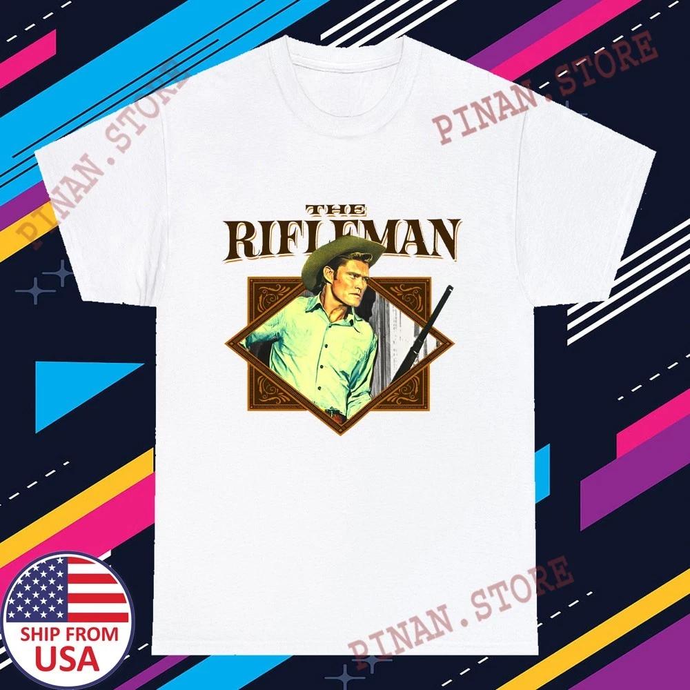 THE RIFLEMAN TV Show Men s White Size S-5XL S