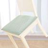 Square Seat Cushion with Strap Chair Mat Practical Japanese Cotton Chair Cushion  Four Season