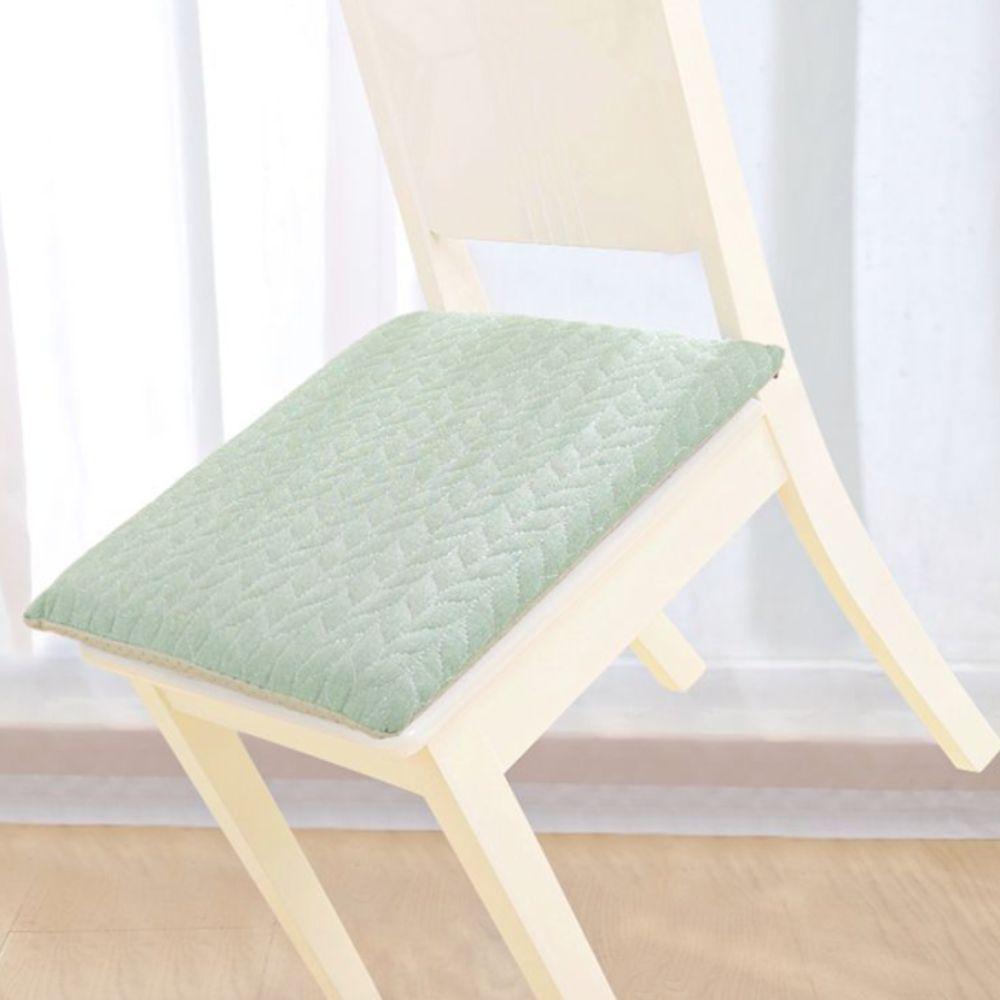 Square Seat Cushion with Strap Chair Mat Practical Japanese Cotton Chair Cushion  Four Season