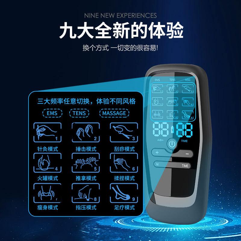 Dual Output TENS Physical Therapy Instrument EMS Stimulator Digital Meridian Physical Therapy Instrument