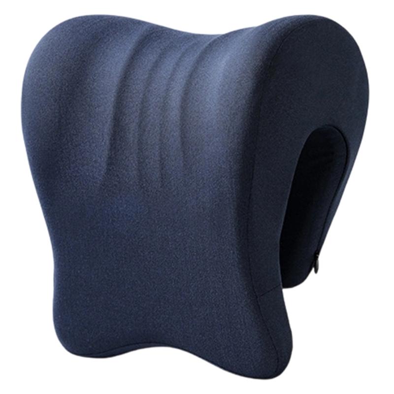 Headrest Attachment for Computer Chair Ergonomic Memory Foam Office Chair Neck Support Pillow with Cover for Napping
