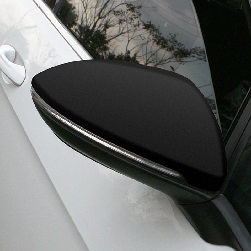 2Pcs Car Rearview Mirror Cover for Volkswagen VW Golf7 Golf 7 MK7 MK7.5 2012 - Rear View Mirror Covers Sticker Accessories