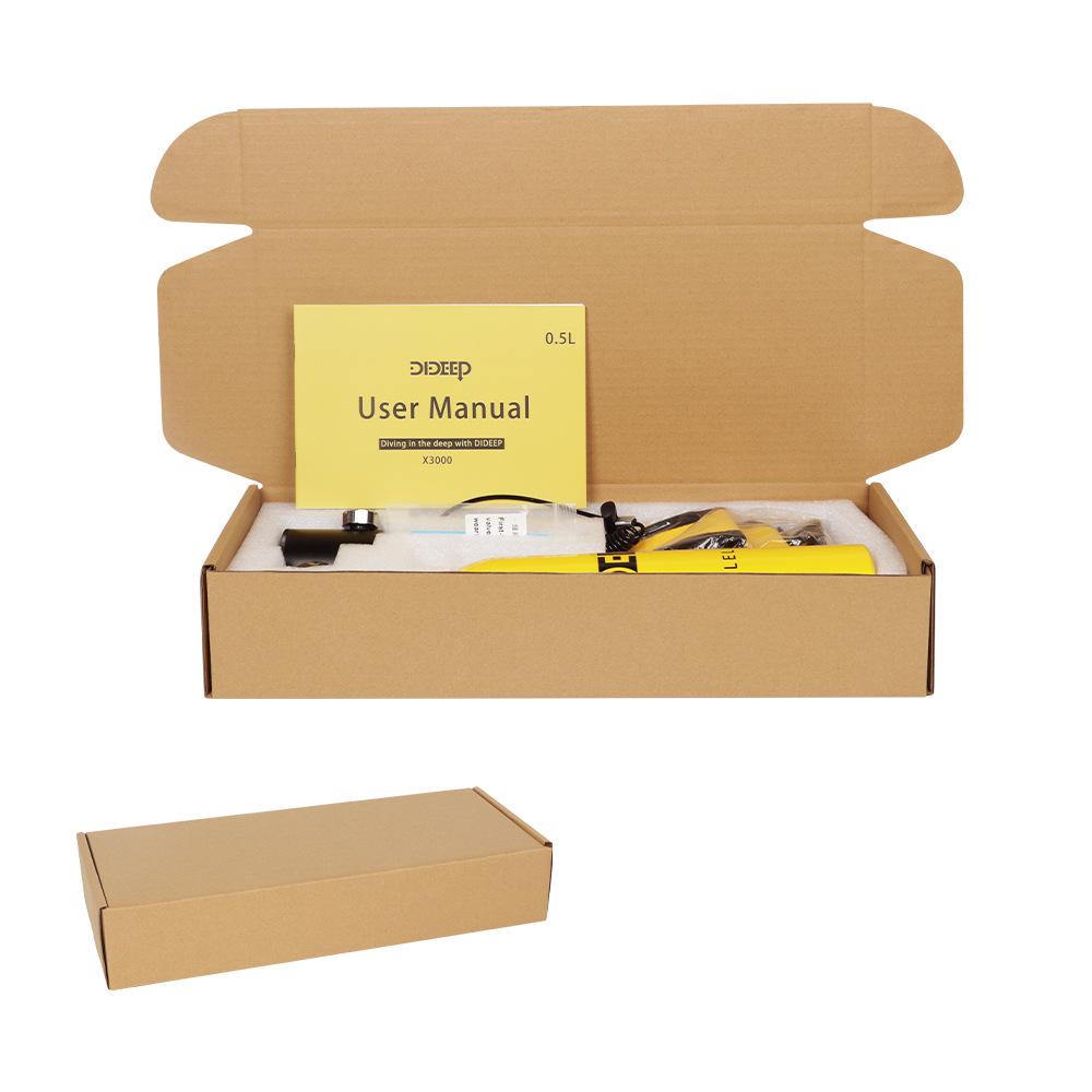 DIDEEP 0.5L Mini Scuba Diving Oxygen Tank for Teaching Underwater Breathing