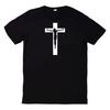 T Shirt Jesus Kreuz Christlich Vintage Slightly Versatile Top For Everyday Wear Streetwear Stretched Designer Clothes