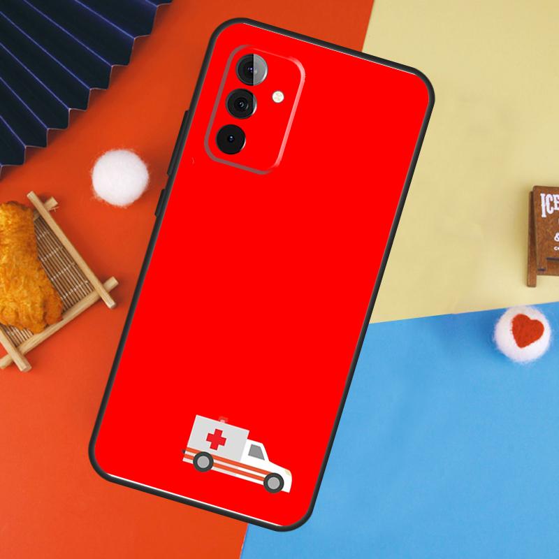 EMT EMS Ambulance Case For Samsung Galaxy A54 A34 A14 A55 A35 A33 A53 A13 A23 A17 A06 A16 A56 A36 A52 A32 A15