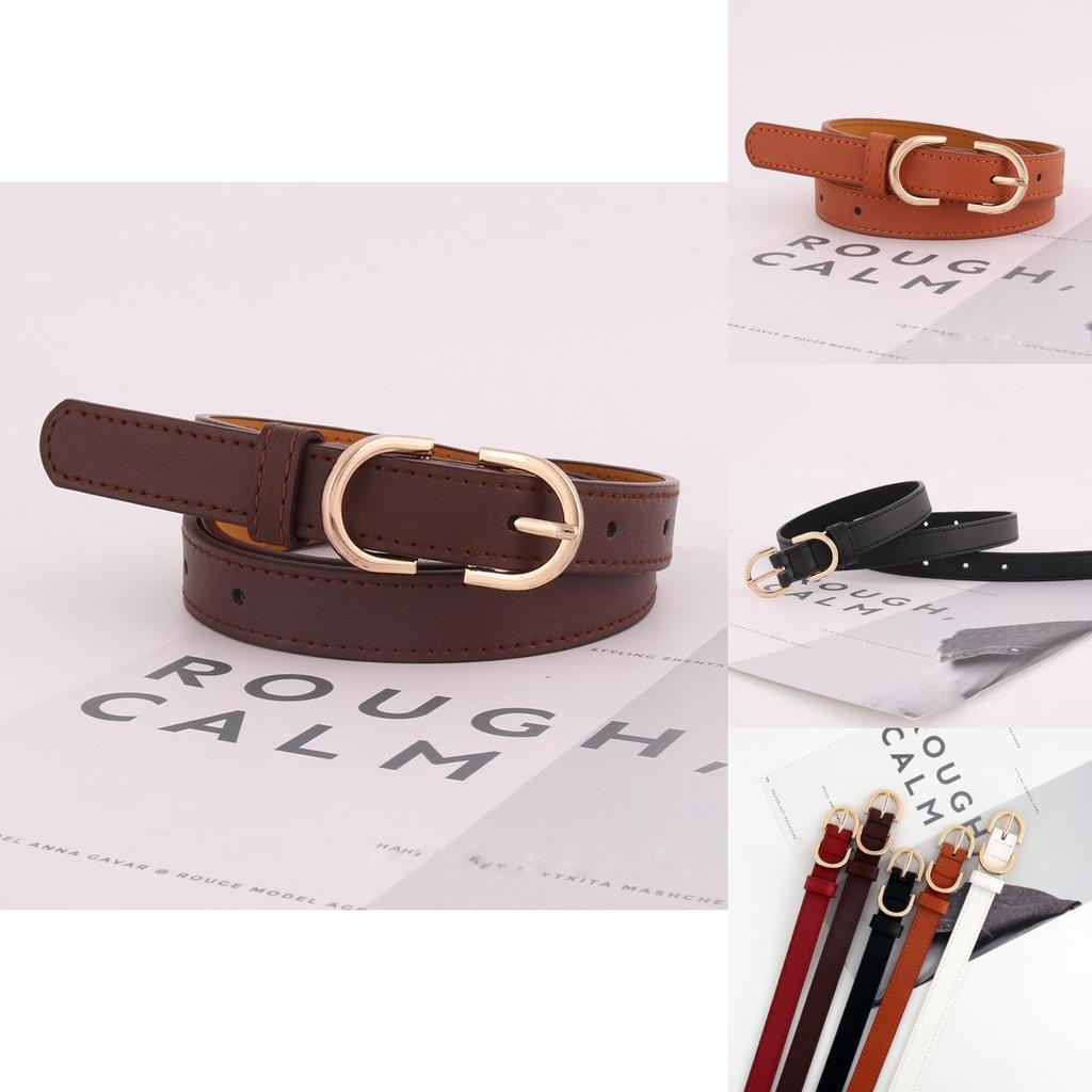 Trendy Korean Style Women's Black Fabric Belt For Chic Casual Outfits