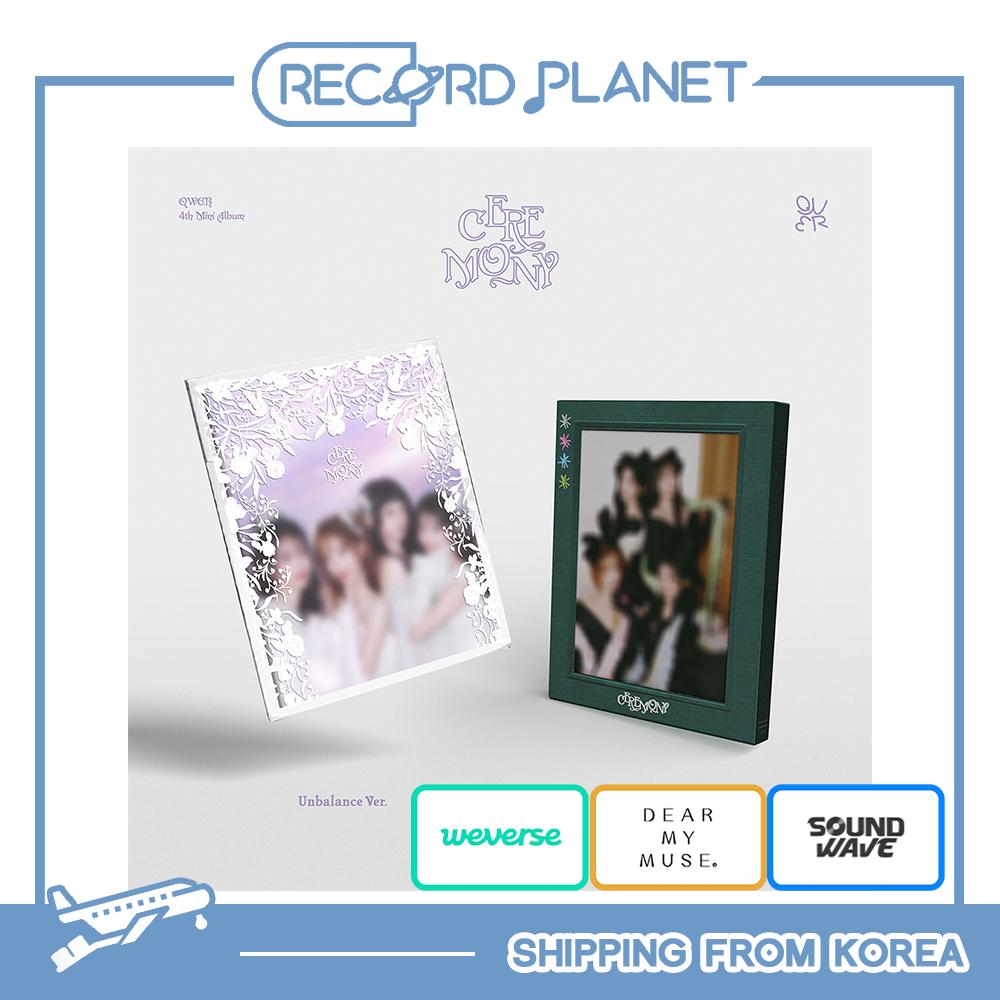 [Предзаказ] QWER - 4-й мини-альбом  CEREMONY  Фотобук версия. [POB] Random (No Benefit)