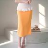 New Arrivals Open Run Women Slim Fit Multi Color H Line Long Skirt