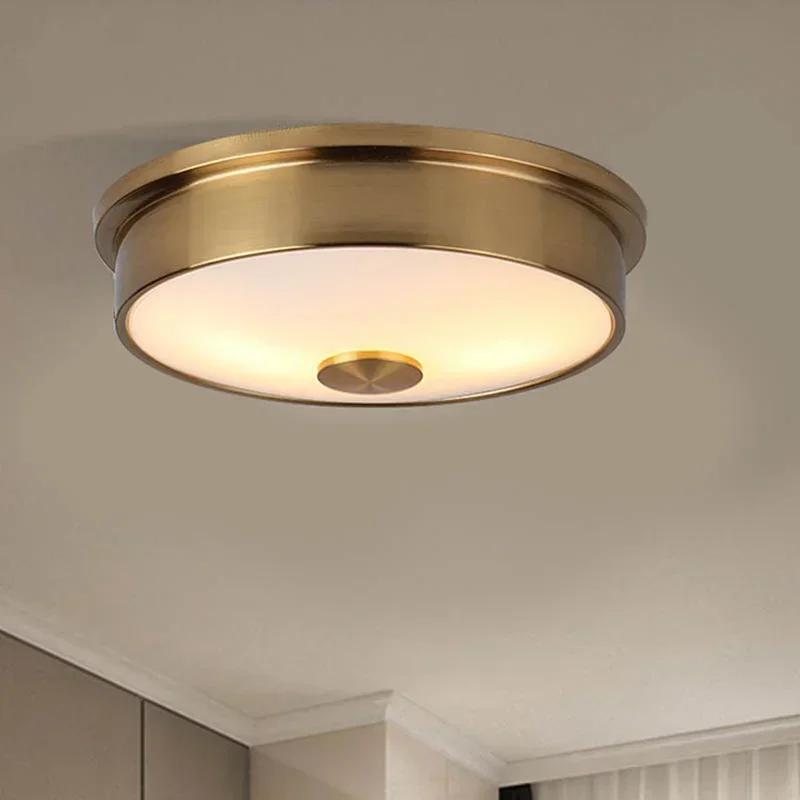 Modern minimalist circular ceiling light LED living room bedroom ceiling light dining room bedroom corridor lighting fixture