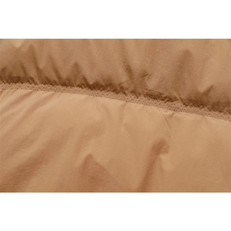 Cappotto da donna in piumino d'anatra 90% collo autunnale e invernale tinta unita semplice giacca in piumino d'anatra