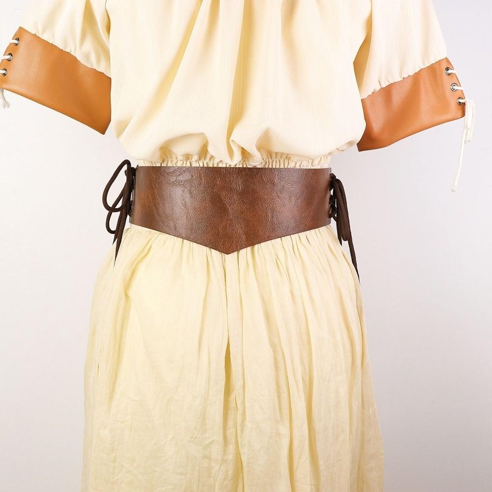 European Court Style Medieval Cosplay Belt Adjustable Tying Decorative Belt Viking Cosplay