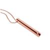 Mindful Breathing Necklace Anxiety Reduction Necklace Stainless Steel Stress And Panic Relief Necklace Adjustable Length Meditation