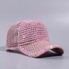 Rhinestone Baseball Cap Outdoor Sports Breathable Sunshade Hat Sunscreen Cap
