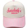 Somebody's PROBLEM fun embroidery color matching truck driver hat men's and women's sunshade dad hat