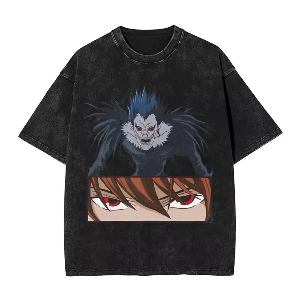 

Anime Death Note T Shirt Graphic Tee Vintage Style Cotton M