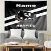 Custom Name AFL Print Tapestry, Backdrop, Easy Setup, Ideal for Bedroom, Office & Living Room, with Aesthetic Wall Hanging Decor.