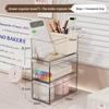 Qiaomeiren Desktop Multi-layer Drawer Organizer with Pen Holder