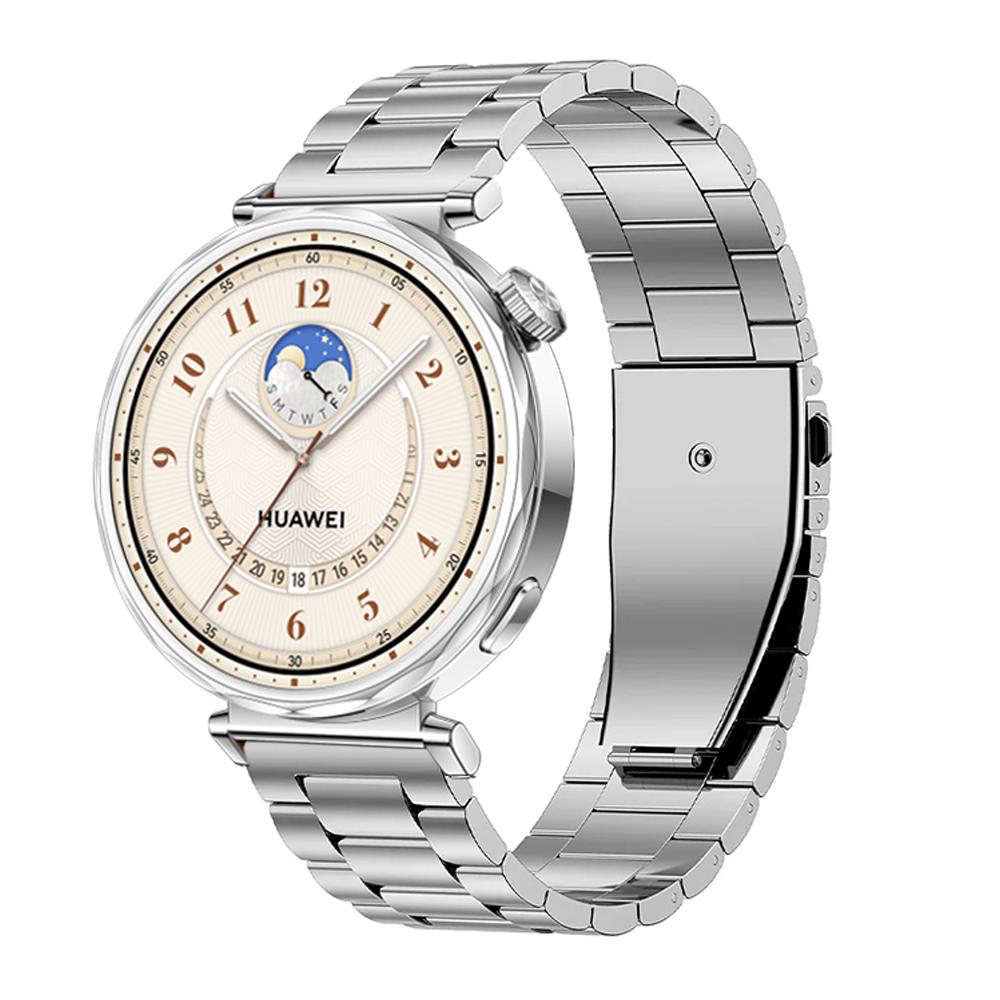 

18mm 20 22mm Metal Strap for Huawei Watch GT6/5/4 41mm 46mm/GT5 Pro 42mm Watchband for Huawei Watch 4 Pro/GT5 4 3 2e Accessories Huawei GT4 41mm серебряный