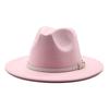 Popular European and American literary and retro woolen top hat men's and women's classic fashion church top hat jazz hat