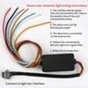 12V 120CM Auto Trunk Light LED Strip Running Brake Reverse Turn Signal Lamp 5050 RGB 72 SMD Waterproof Flowing Light Car Styling