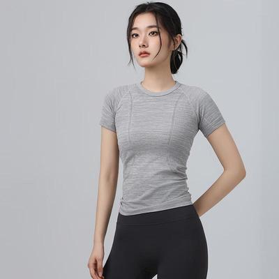 T-shirt da Corsa e Yoga Donna ad Asciugatura Rapida