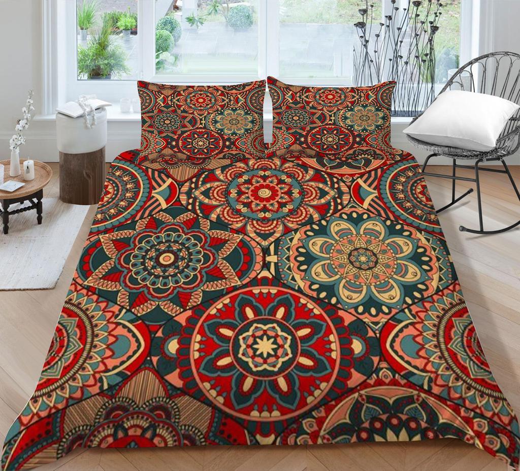 Bohemian Duvet Cover Bohemia Home Bedspreads King Size Bedding Highly Quilt Cover Luxury Bed Set Soft Bedding Cover