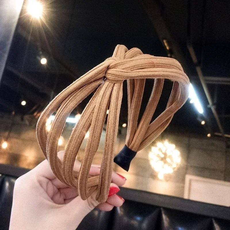 

Летняя мода широкая резинка для волос для женщин и девочек обручи для волос аксессуары для женщин головной убор головной убор мытье лица