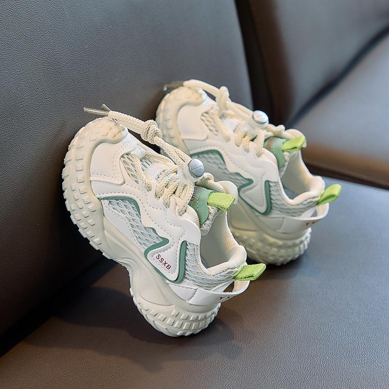

Children s sports shoes 2025 spring and autumn new boys tire shoes soft sole casual girls mesh breathable tire shoes 21