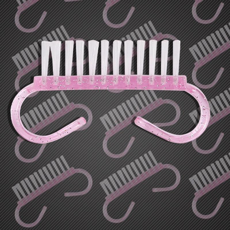 Finger Nail Brushes For Cleaning Handle Grip Nail Brush Hand Fingernail Brush Cleaner Scrubbing Kit for Toes and Nails