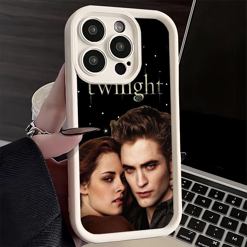 Phone Case for iPhone 17 Air 16E 15 16 Pro Max Twilight Saga Edward Cover 14 Plus 13 12 Mini Soft Shell Silicone Fundas