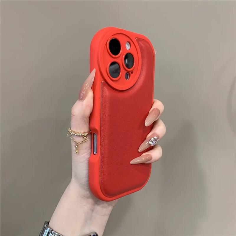 

Crust Bread Pink Phone Case For iPhone 11 12 13 14 15 16 17 Pro Max Plus Air Candy Shockproof Bumper Back Cases Cover iPhone 15 Plus