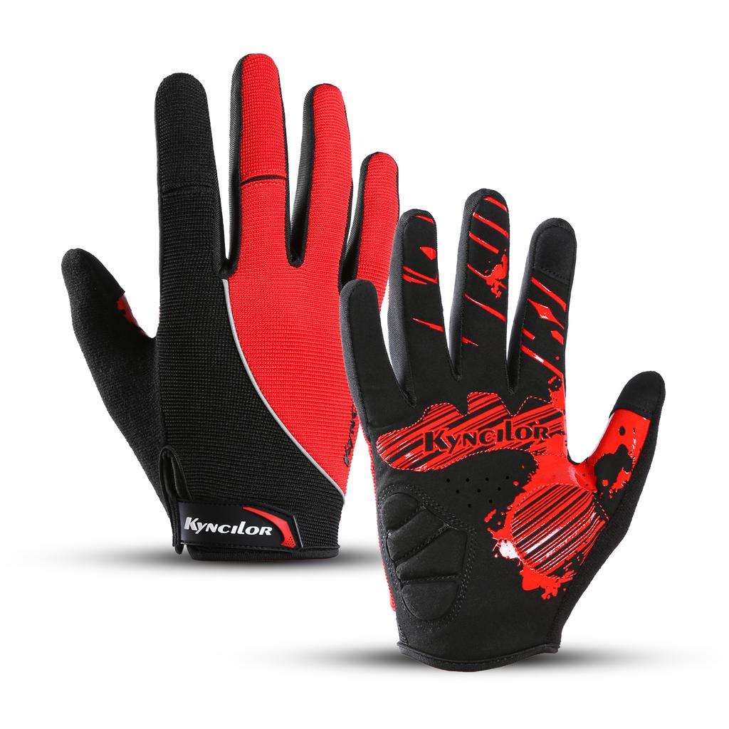 Universelle All-Finger-Handschuhe für Outdoor-Aktivitäten, Radfahren, Bequem, Atmungsaktiv und Rutschfest, Professionelle Motorrad-Fahrhandschuhe