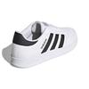 adidas Neo Breaknet Slip Resistant Abrasion Resistant Low Top Skateboard Shoes White Kids FY9506