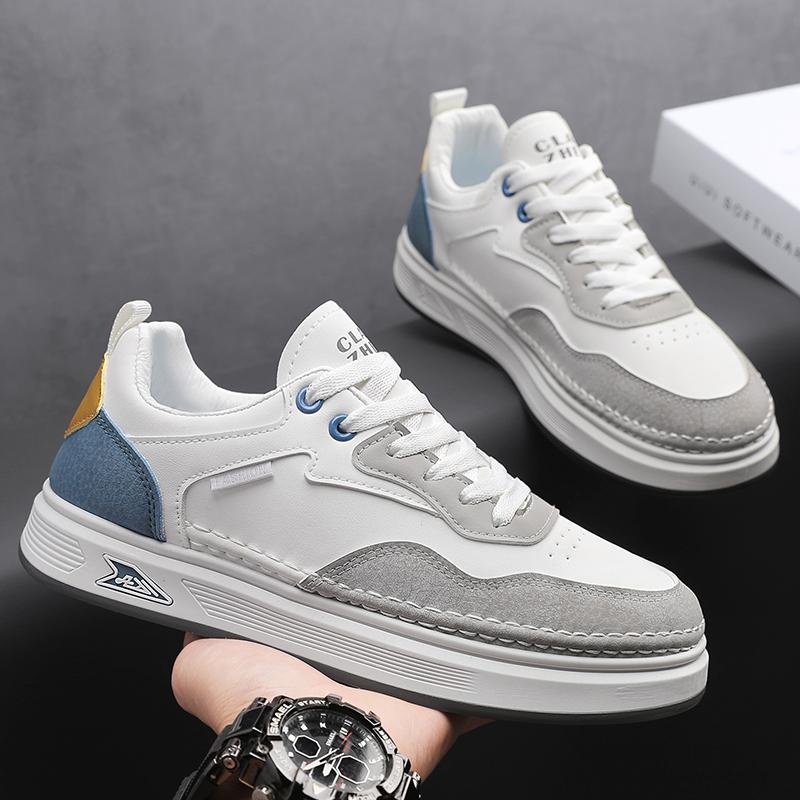 Bílé Skateboardingové Boty Tenisky Ležérní Sportovní Obuv Tenis Pánské Boty Nové Designérské Pánské Boty Sportovní Běžecké Pánské Tenisky