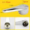 Faucet Single Metal Lever Handle Kit Alloy Chrome Basin Tap Replacement Cover For Pressure Balance Faucet Hardware Accessories