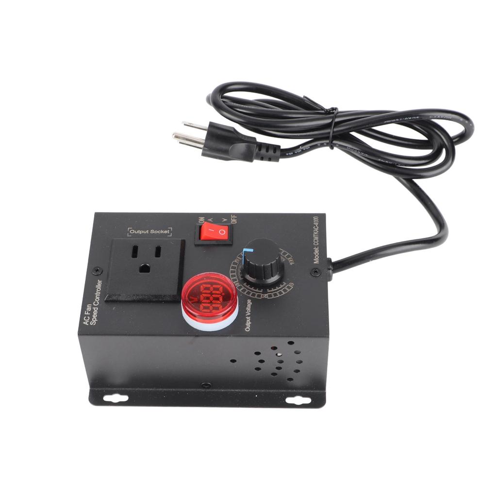 Variable Speed Controller 18A Stepless Regulation Fan Motor SCR Voltage Regulator
