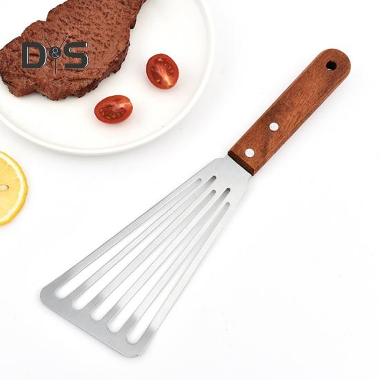 Zuverlässige Schlitzschaufel, aushöhlen, nützliche, leichte Kochschaufel aus Edelstahl