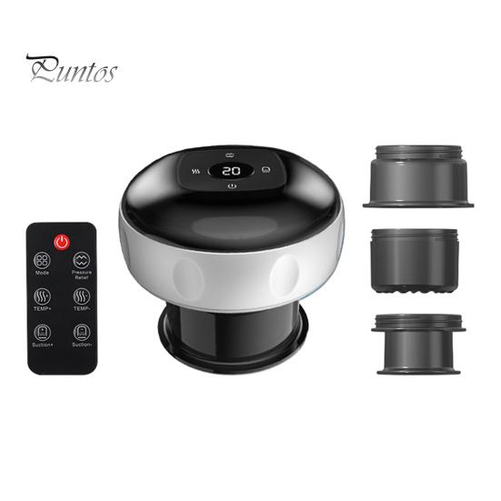 

Интеллектуальный массажер для баночной терапии с регулируемой температурой, функцией таймера, перезаряжаемый беспроводной электрический прибор для банок с красным светом Charging белый