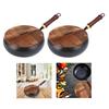 BRINDEN WOK PAN KOINGE Cookware Iron for All Cooktops Hotel Kitchen Camping