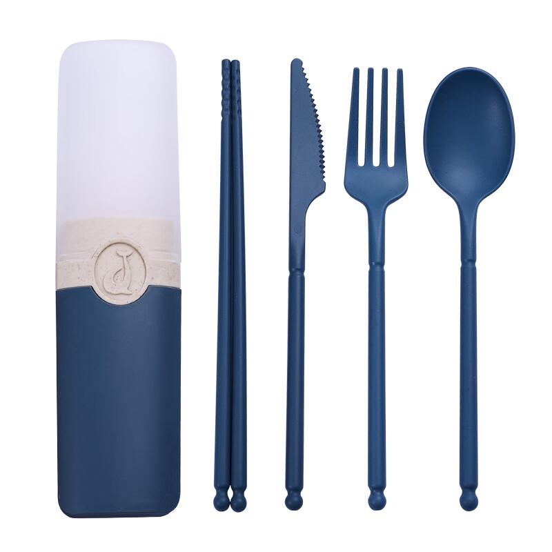 Wheat Straw Portable Cutlery Set
