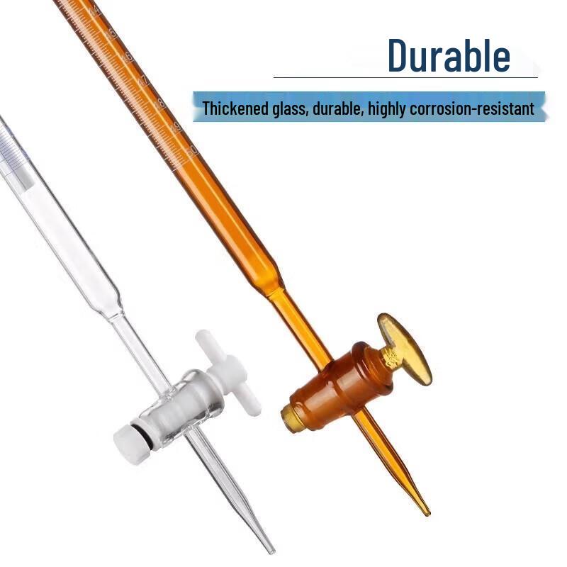 PTFE Acid-Base Glass Burette