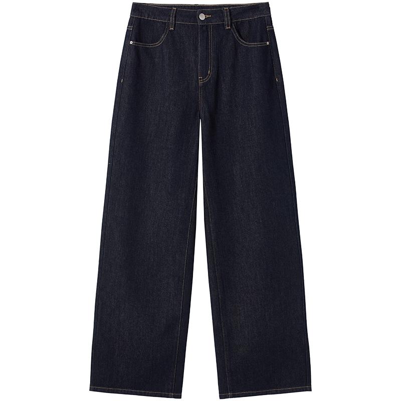 Hotwind Women's Loose Straight Denim Jeans