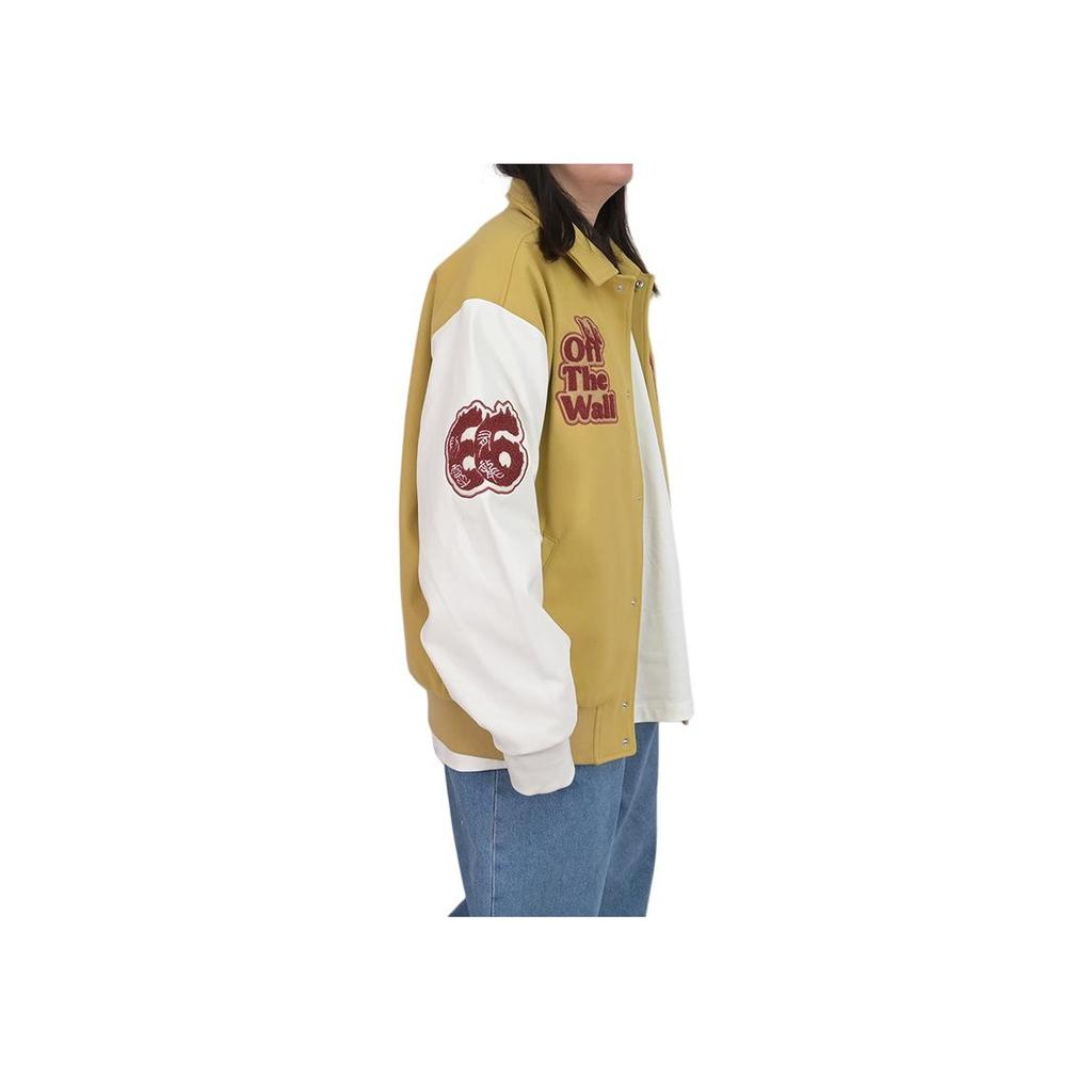 New Vans Baseball Jacket Unisex Tan VN000GP55QJ