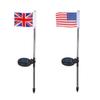 Atemberaubende LED-Solar-Gartenflaggenleuchten für patriotische Dekorationen Mit Ip65 Wasserdicht