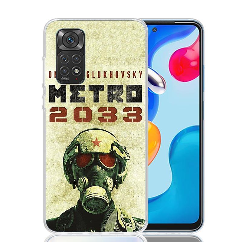Metro 2033 Phone Case For Xiaomi Redmi Note 13 14 15 Pro Plus 12S 12 14S 11S 11E 10 10S 11 11T 5G 4G Cover Coque Redmi Note 13 1
