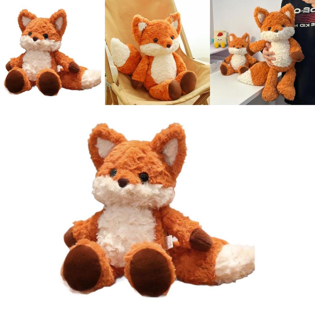 Running Fox Plush Doll For Girls Soft Toy Gift Sleep Pillow Kids Room Decor