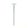 Fluorescent Outdoor Tent Peg 25cm Glow Camping Stakes Heavy Duty Ground Nails for Shelter Hiking Secure Fastening 10pcs